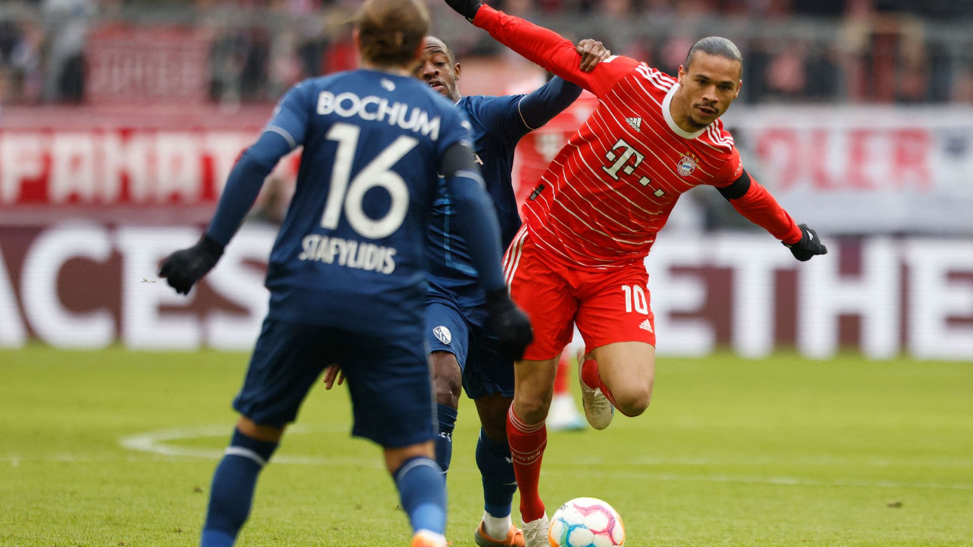 LEROY SANE BAYERN MÜNCHEN BUNDESLIGA 11022023