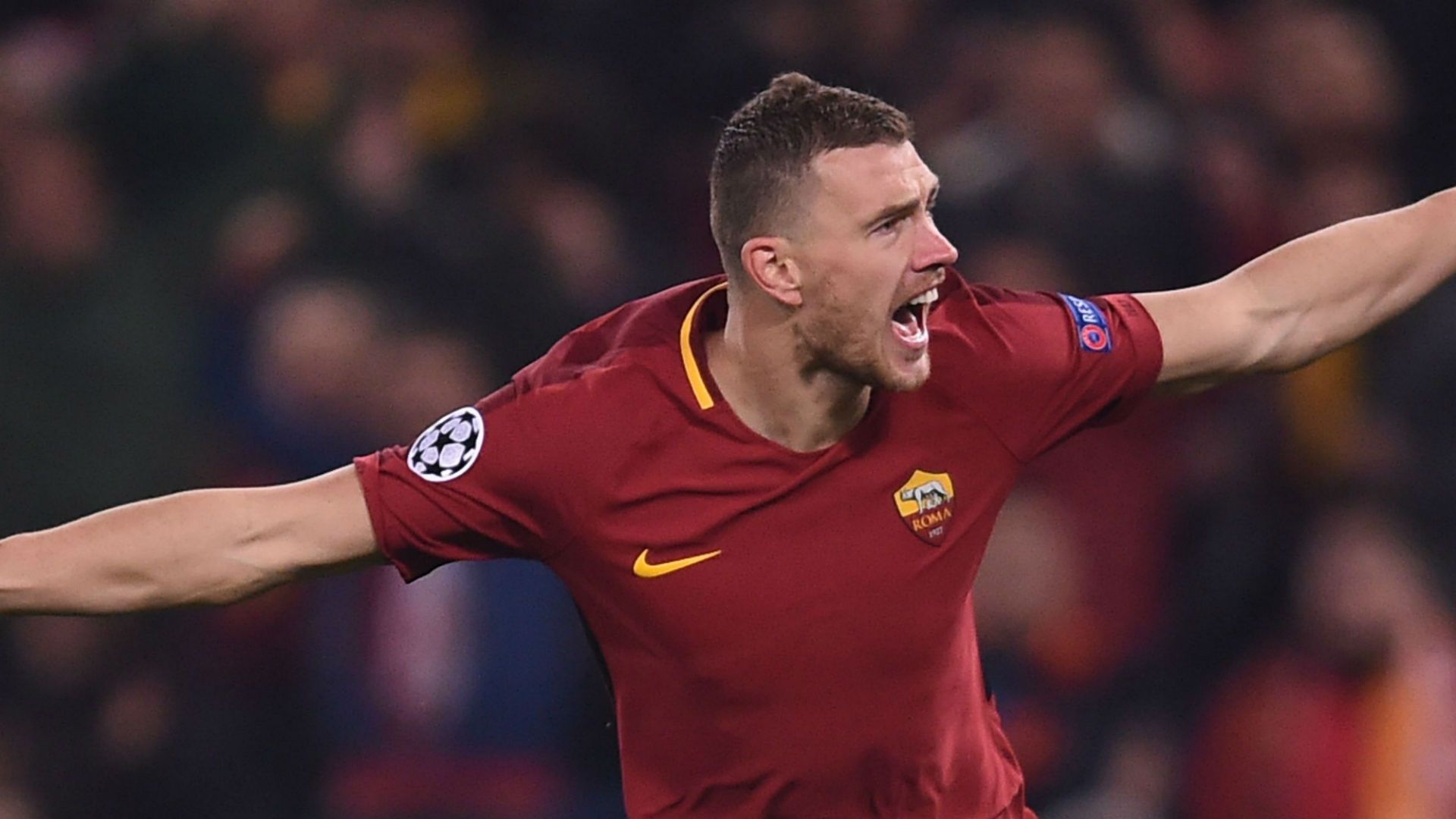 Edin Dzeko Roma