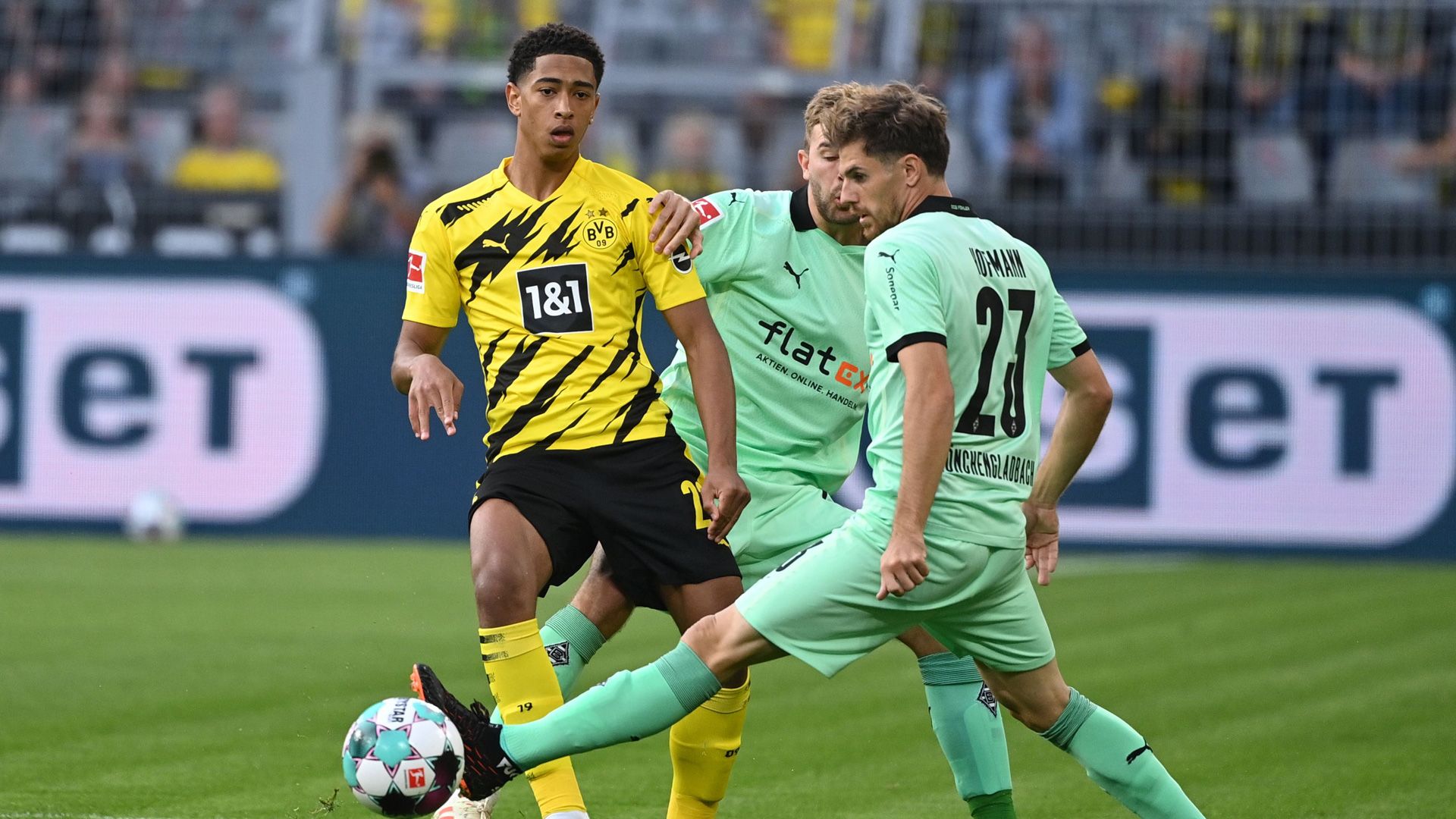 Jude Bellingham Jonas Hofmann Borussia Dortmund Gladbach 0920