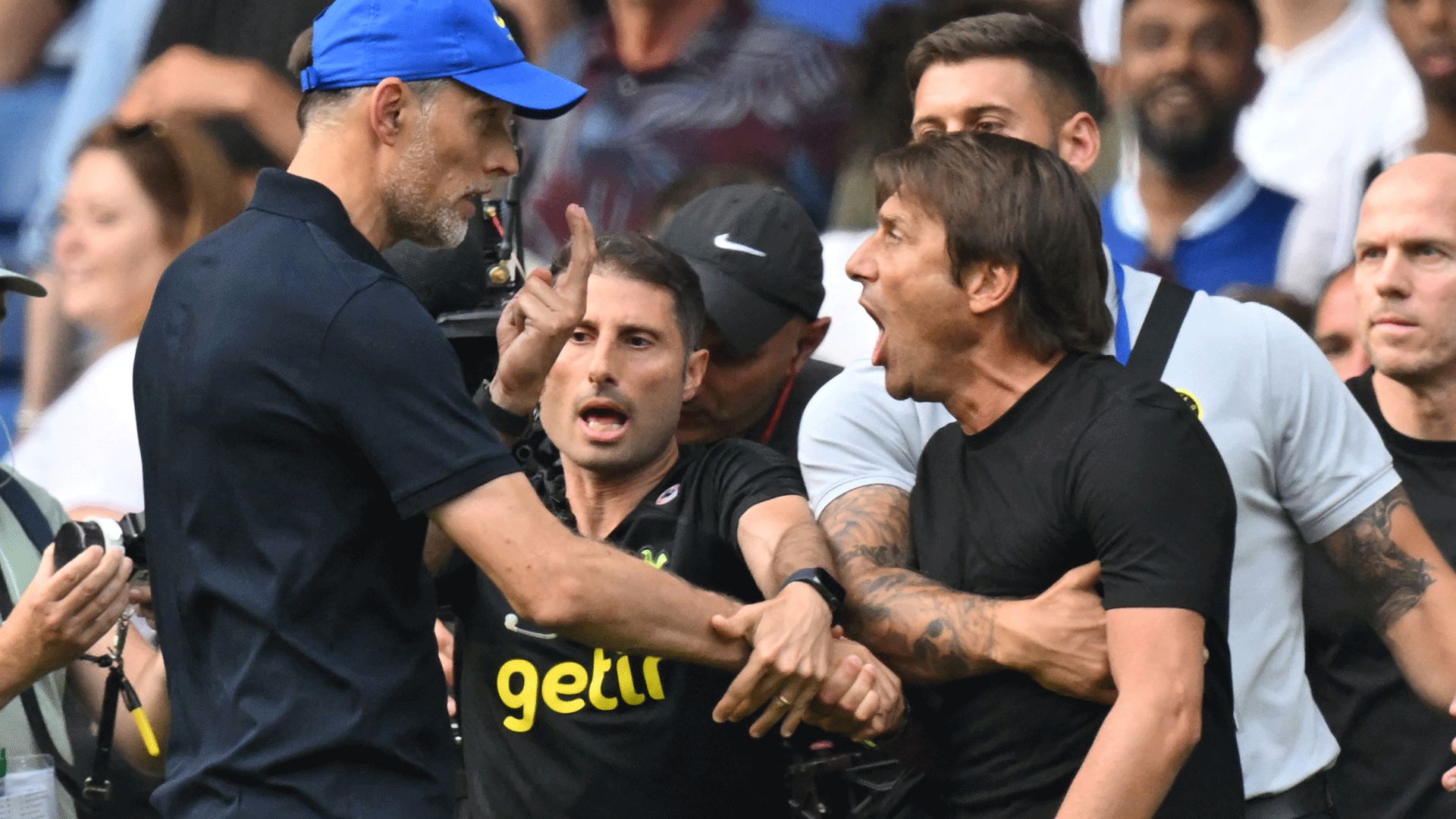 Thomas Tuchel Antonio Conte Chelsea Tottenham 2022