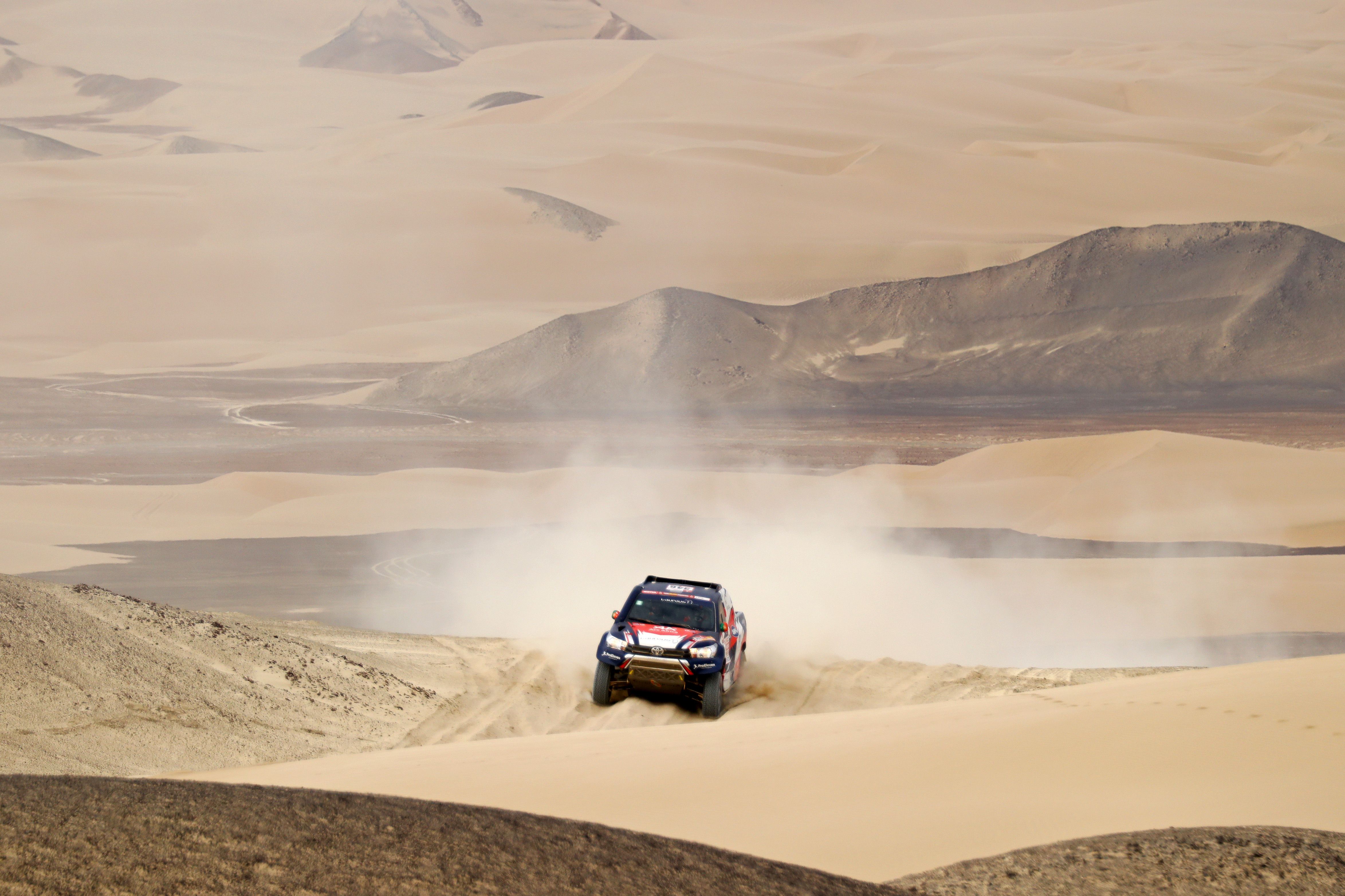 Andre Villas Boas in Dakar rally