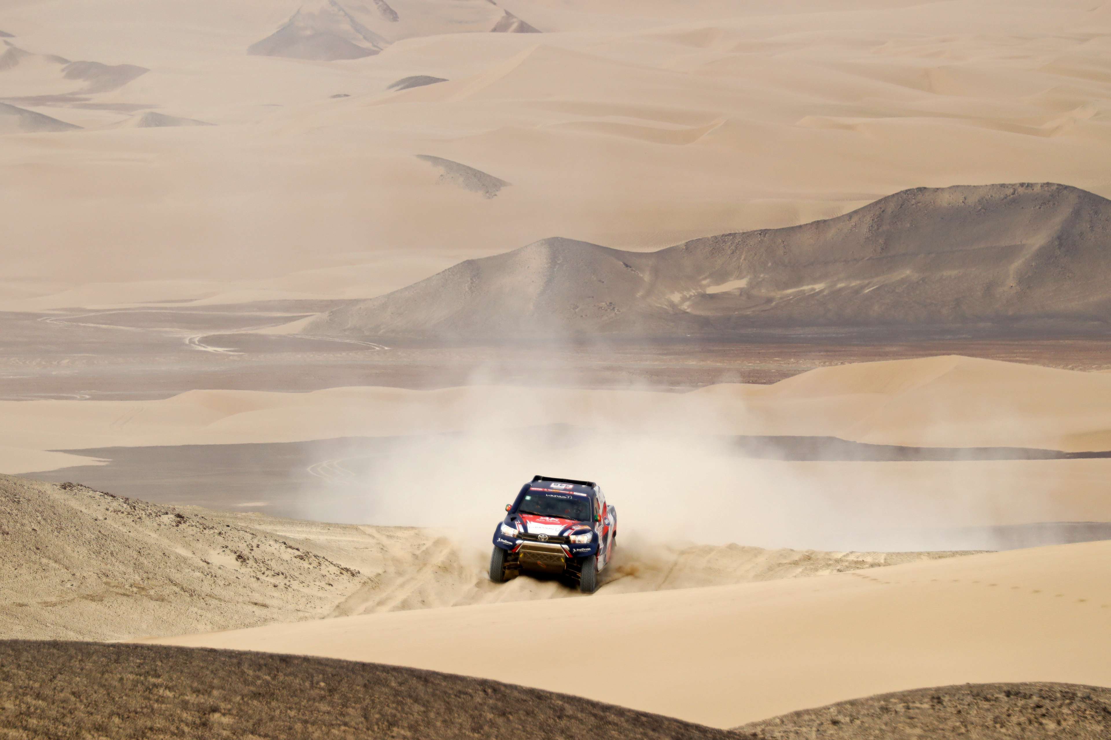 Andre Villas Boas in Dakar rally