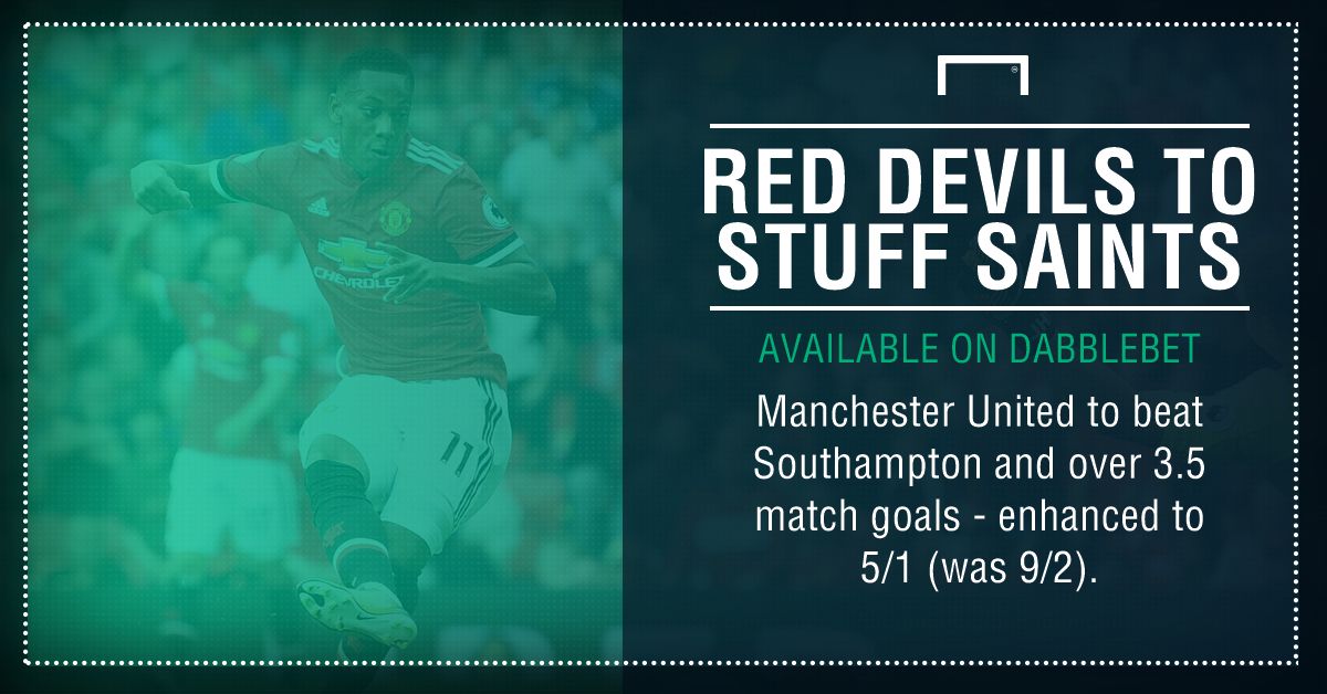 Southampton Man United graphic