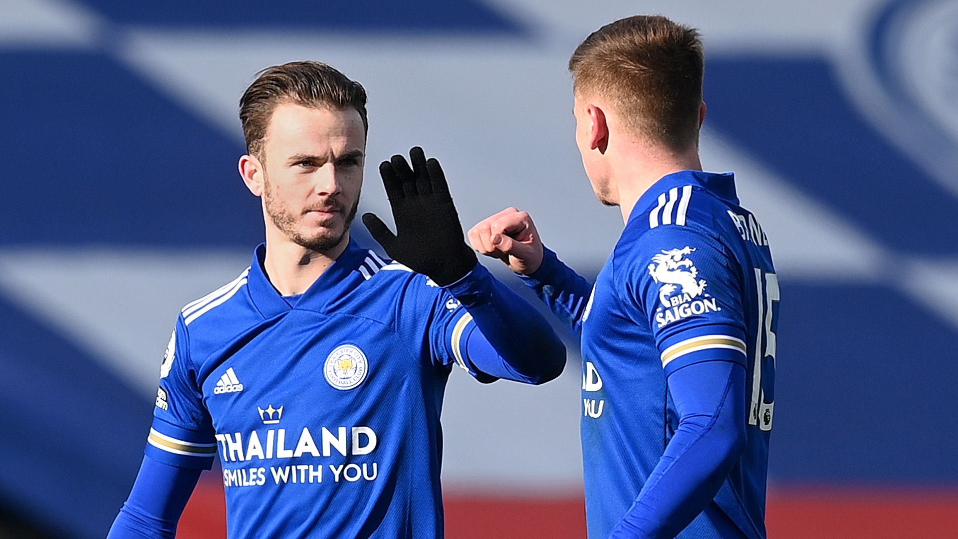 James Maddison, Harvey Barnes, Leicester