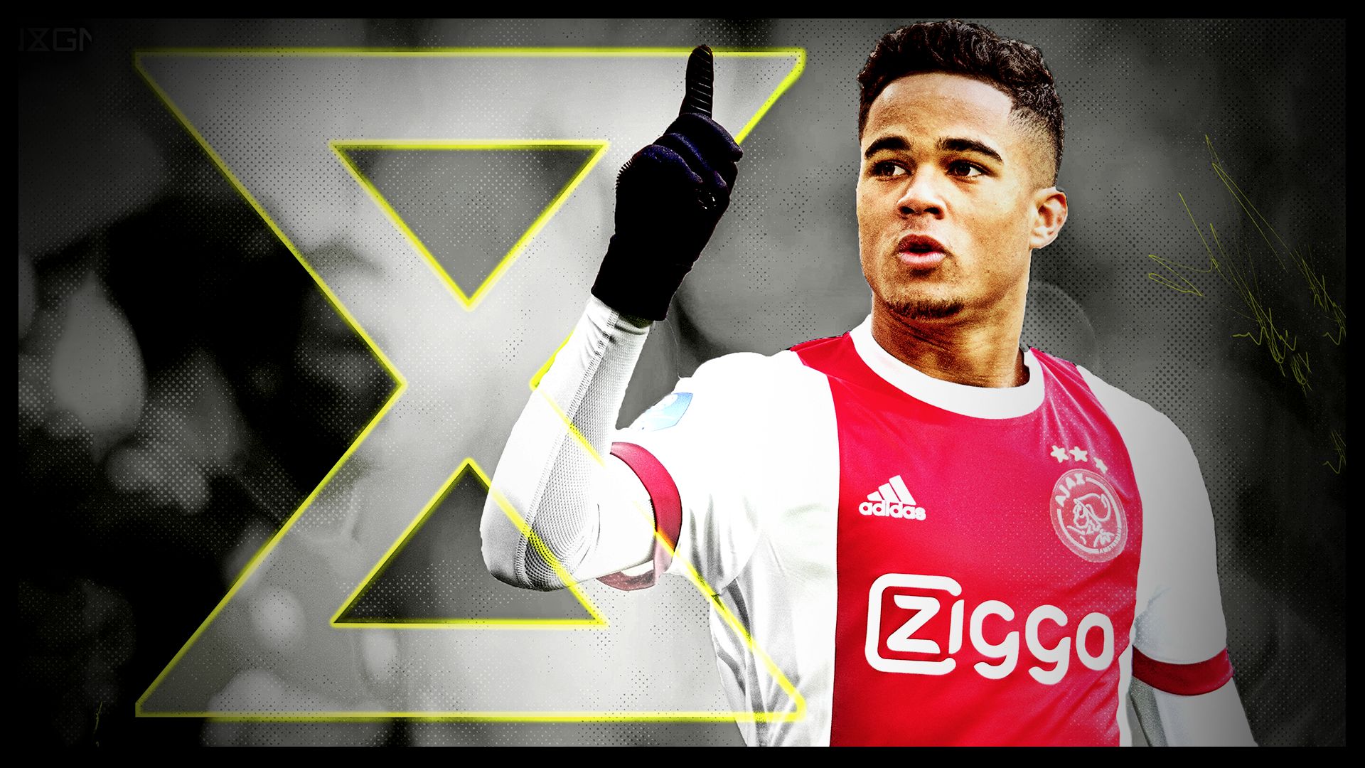 Justin Kluivert Ajax GFX