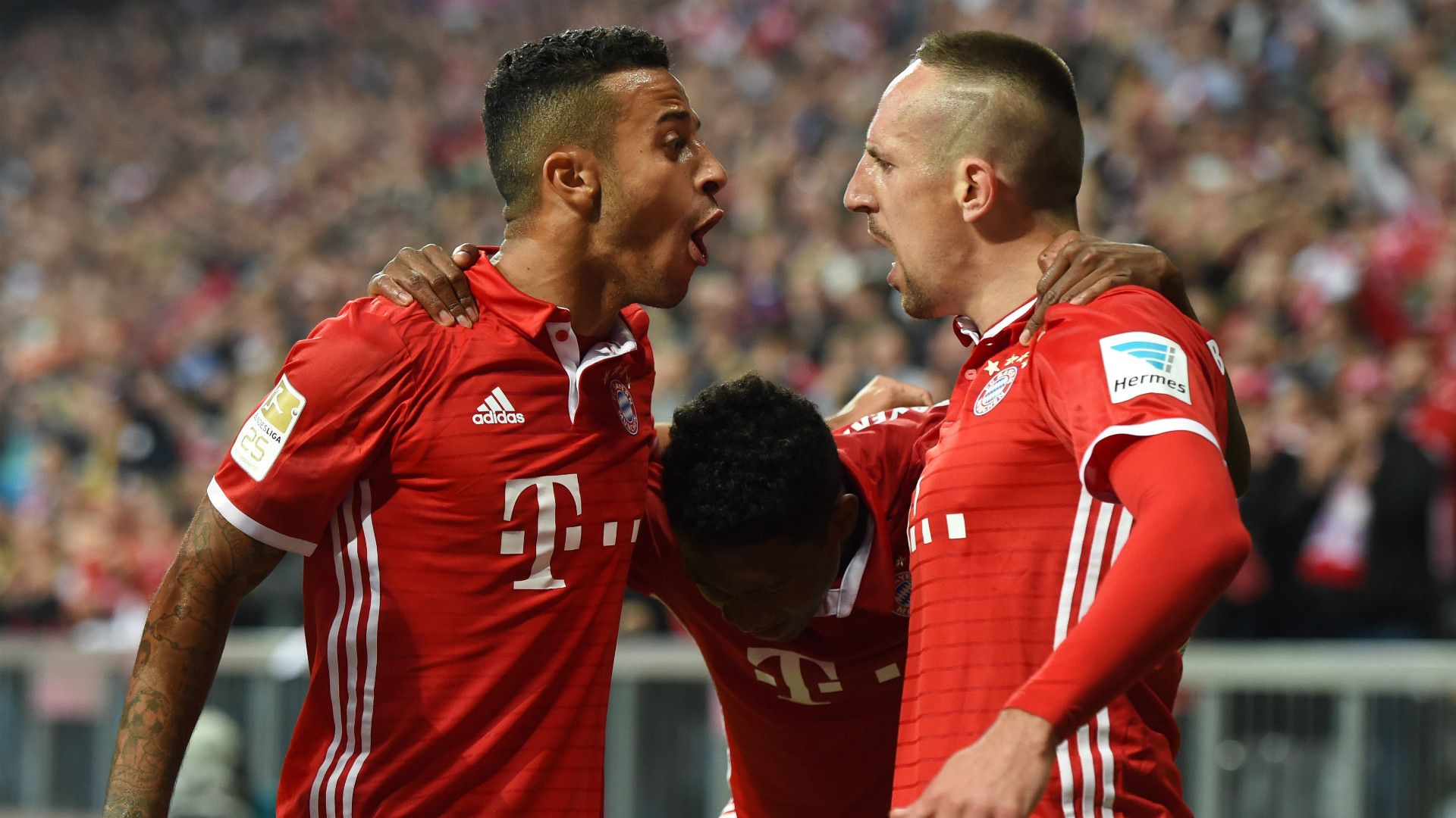 HD Thiago Alcantara Franck Ribery