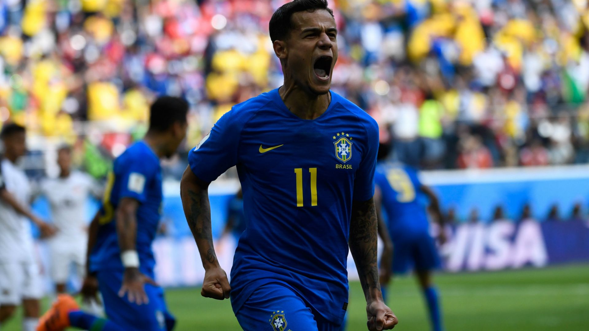 Coutinho I Brasil Costa Rica I 22 06 18 I Copa do Mundo