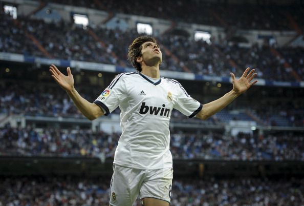 Kaka, en el Real Madrid - Valladolid