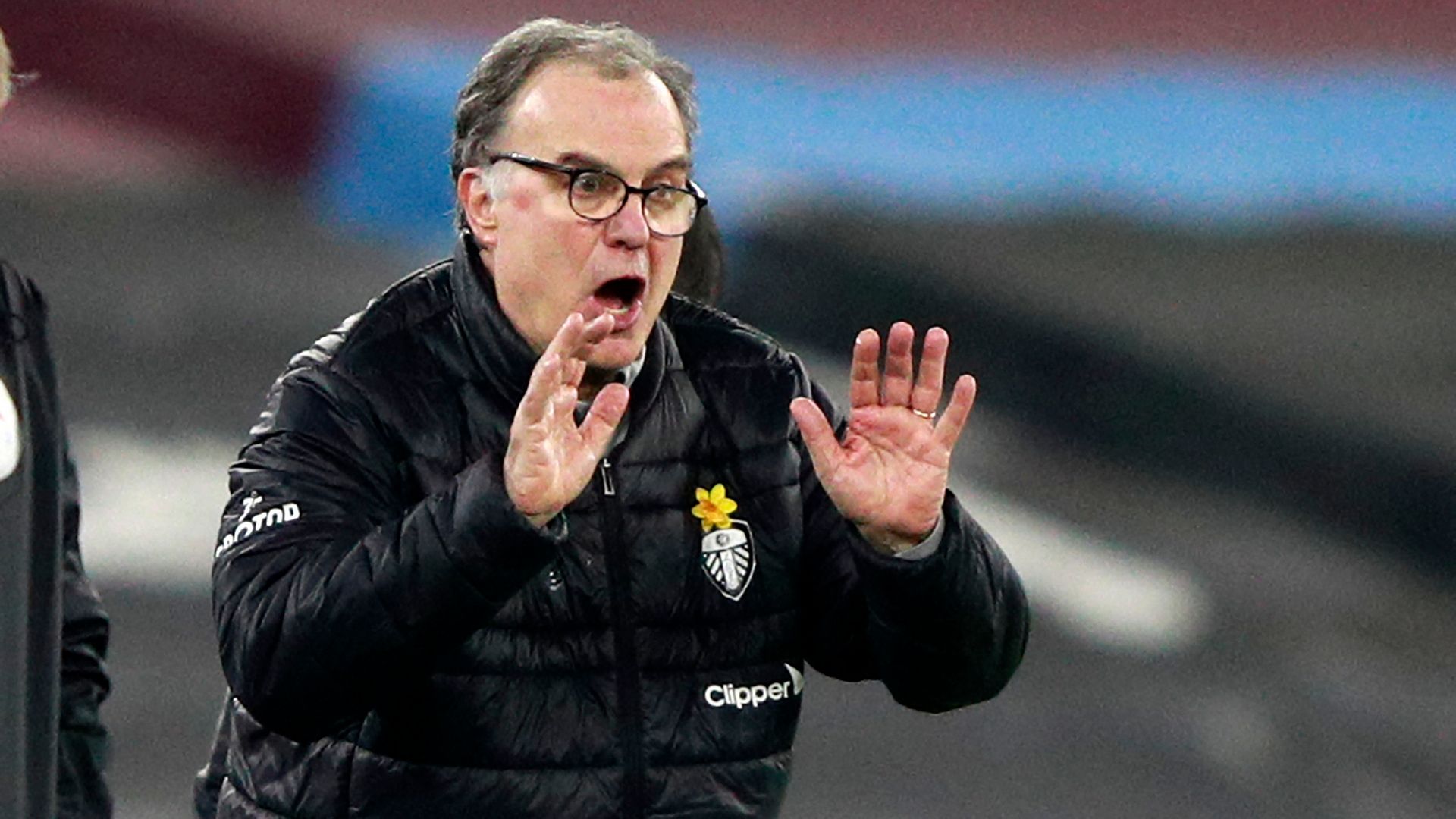 Marcelo Bielsa Leeds United vs West Ham United 03.08.2021