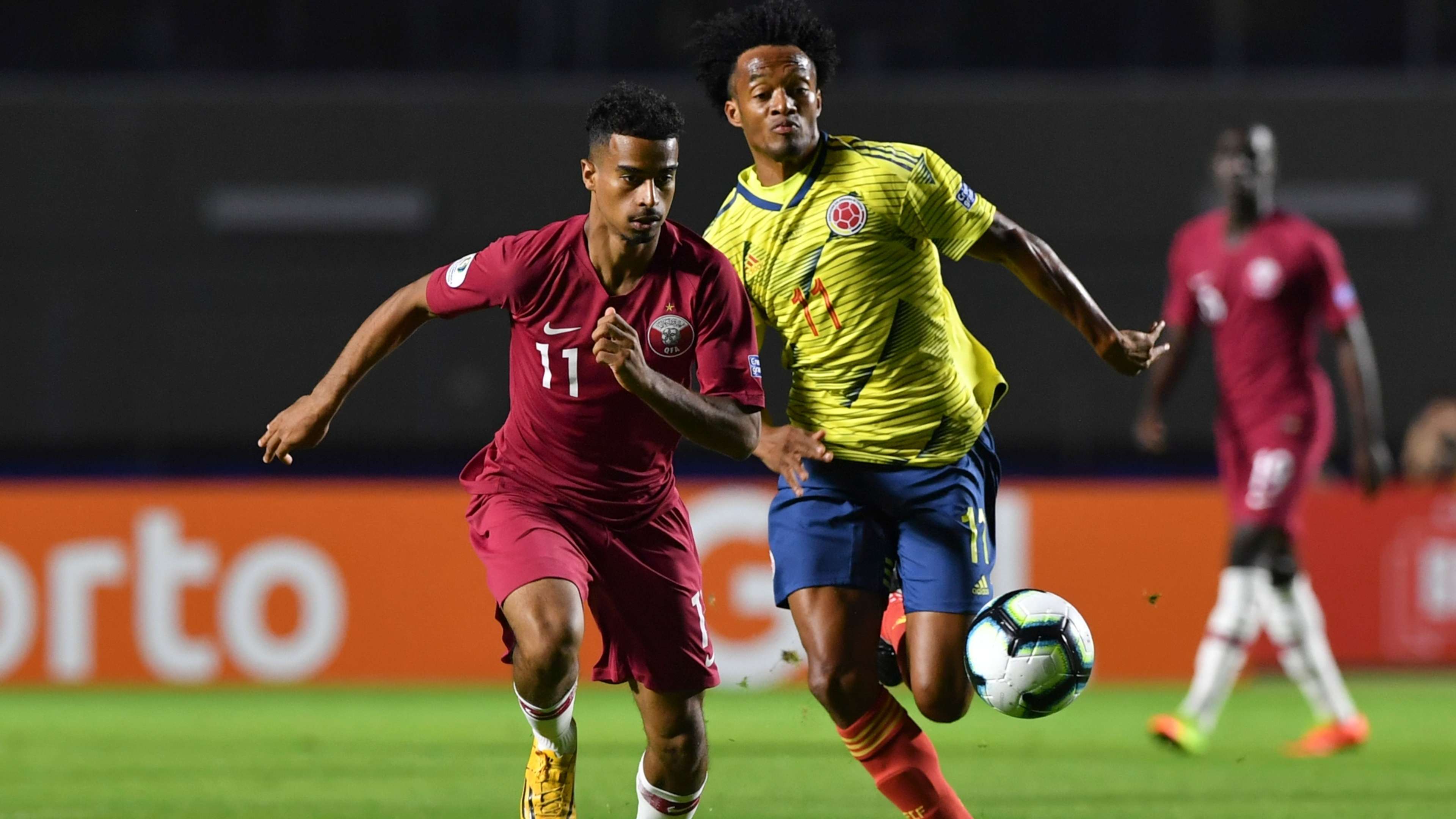 Juan Cuadrado Colombia - Qatar Copa América 2019