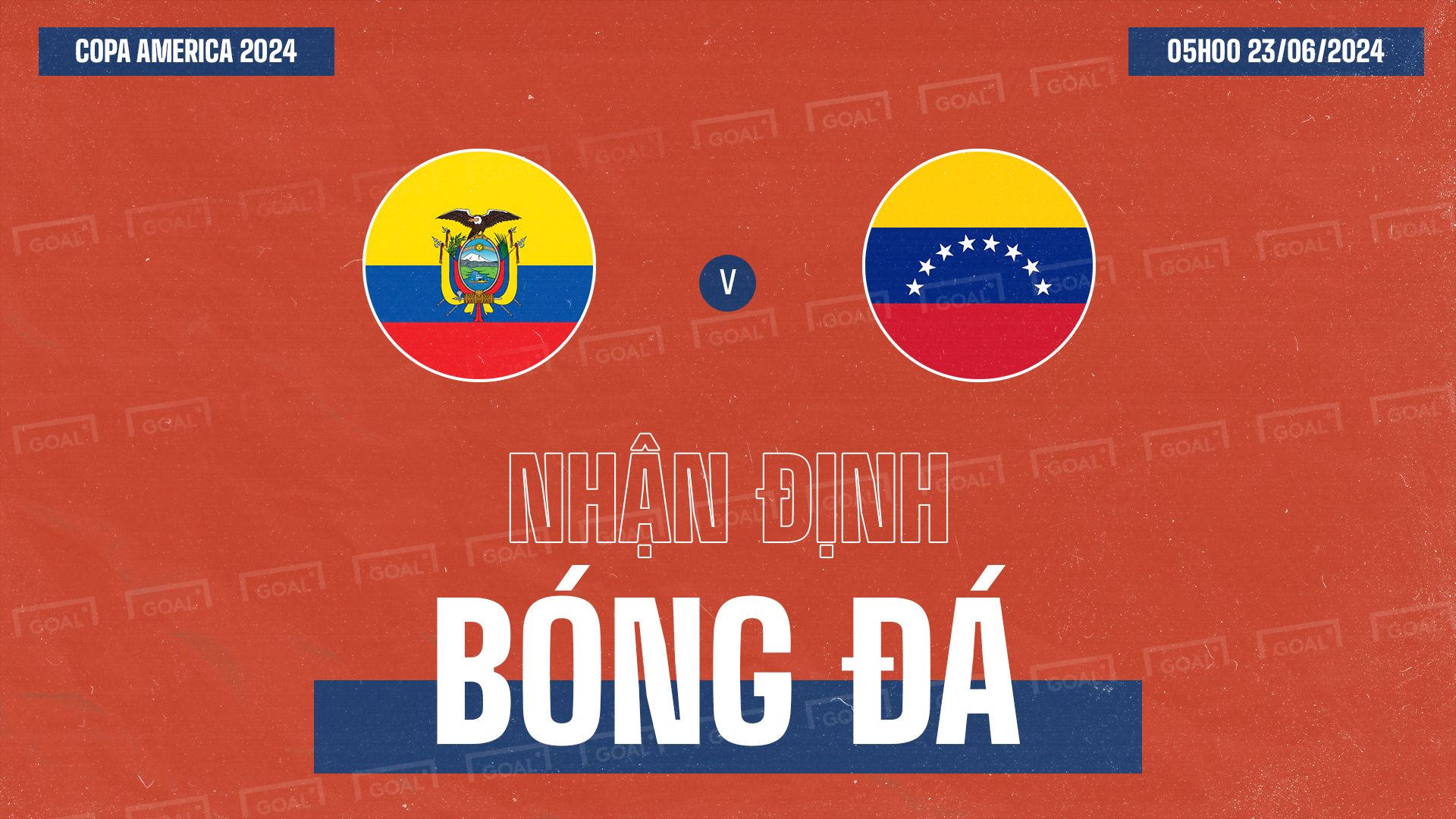 Ecuador vs Venezuela Copa America 2024 GFX