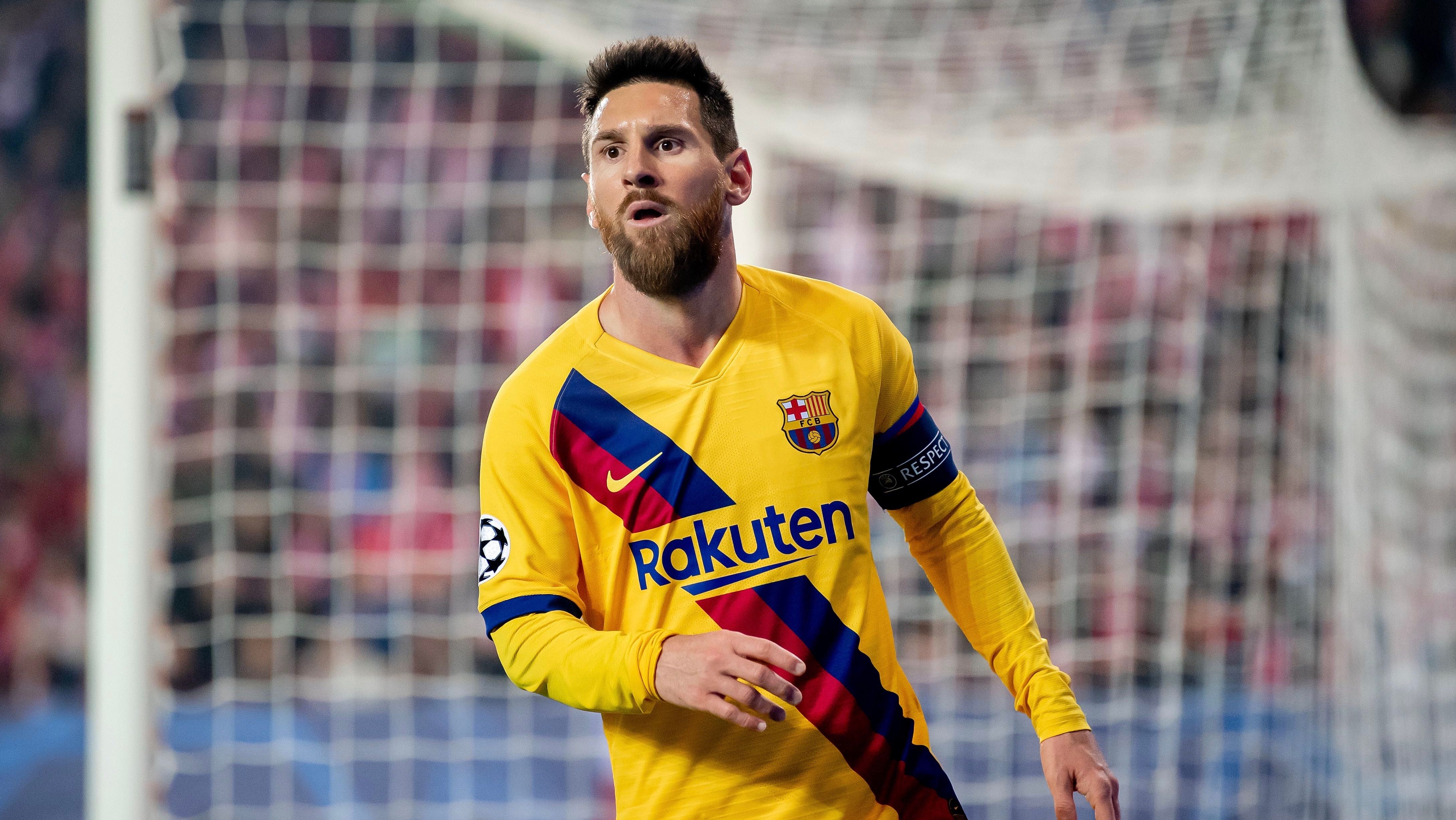Lionel Messi Slavia Praga Barcelona UCL 23102019