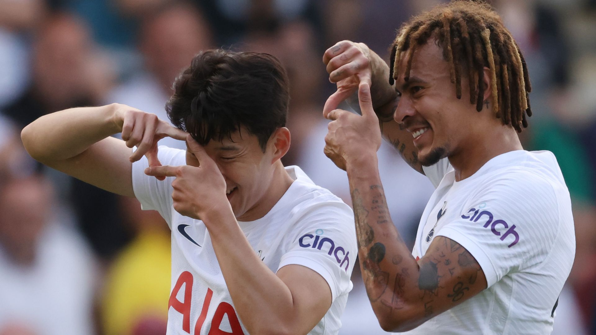 Dele Alli Son Heung-min Tottenham