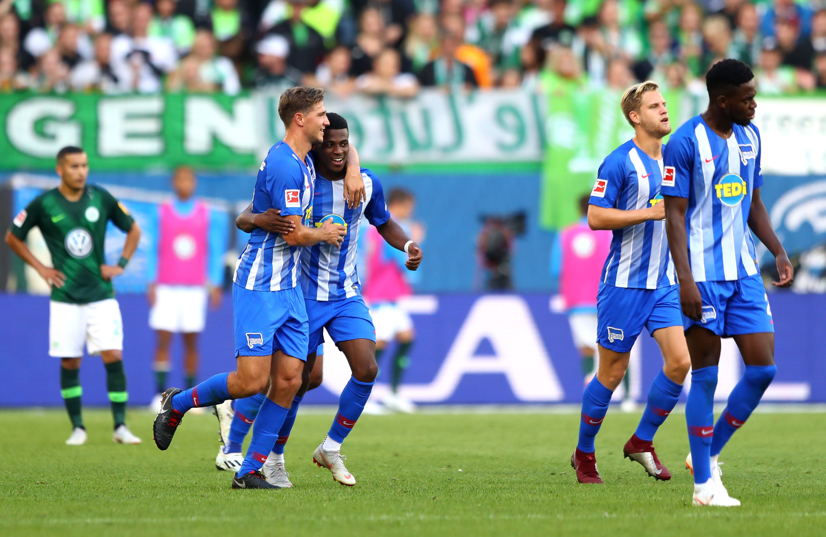 Javairo Dilrosun VfL Wolfsburg Hertha BSC Bundesliga 15092018
