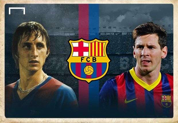 Johann Cruyff Lionel Messi