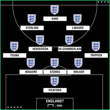 England line up GFX