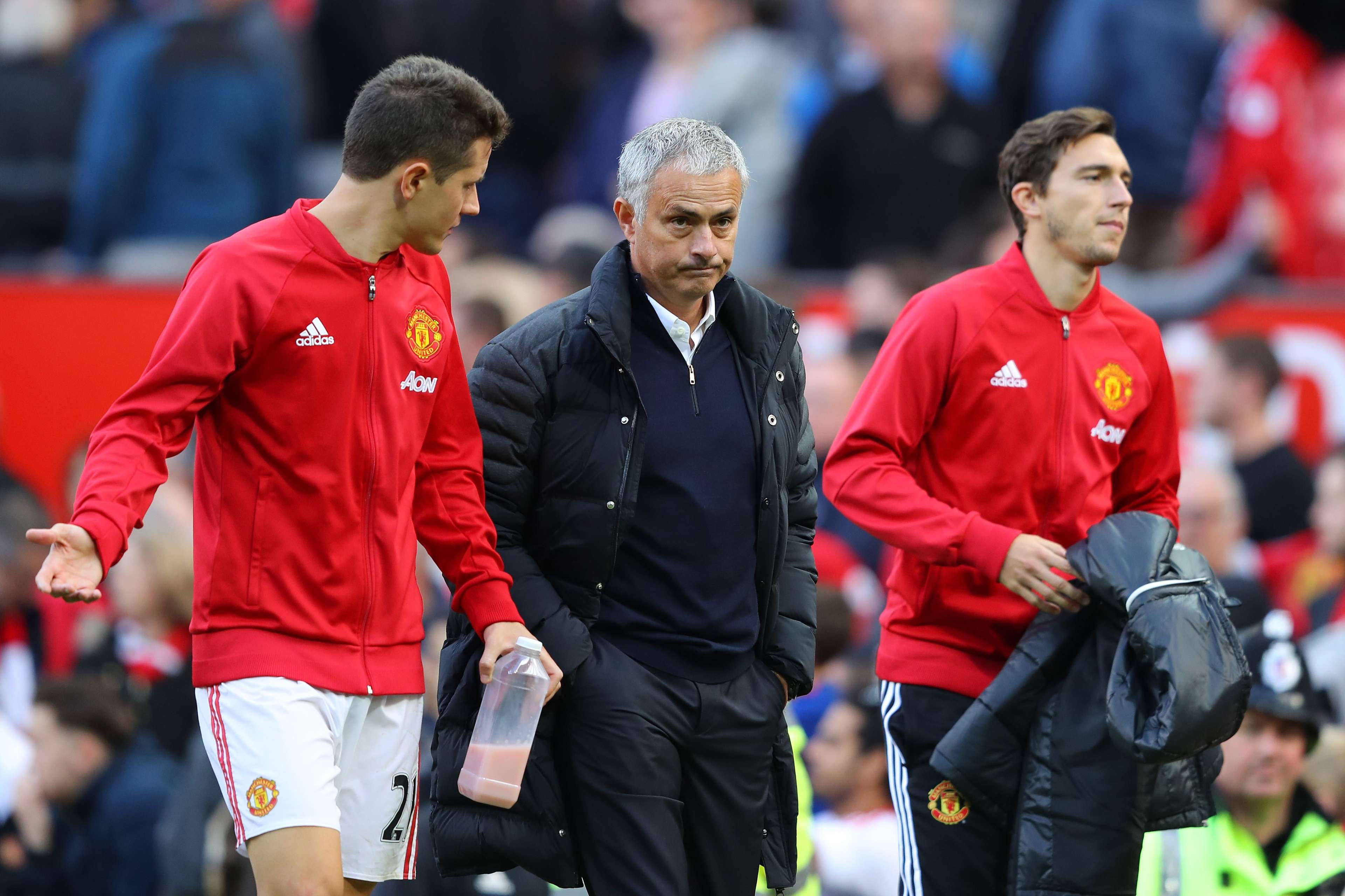Ander Herrera Jose Mourinho Manchester United