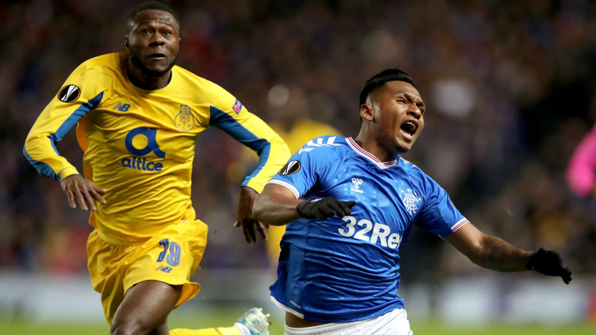 Alfredo Morelos Rangers - Porto Europa League 2019