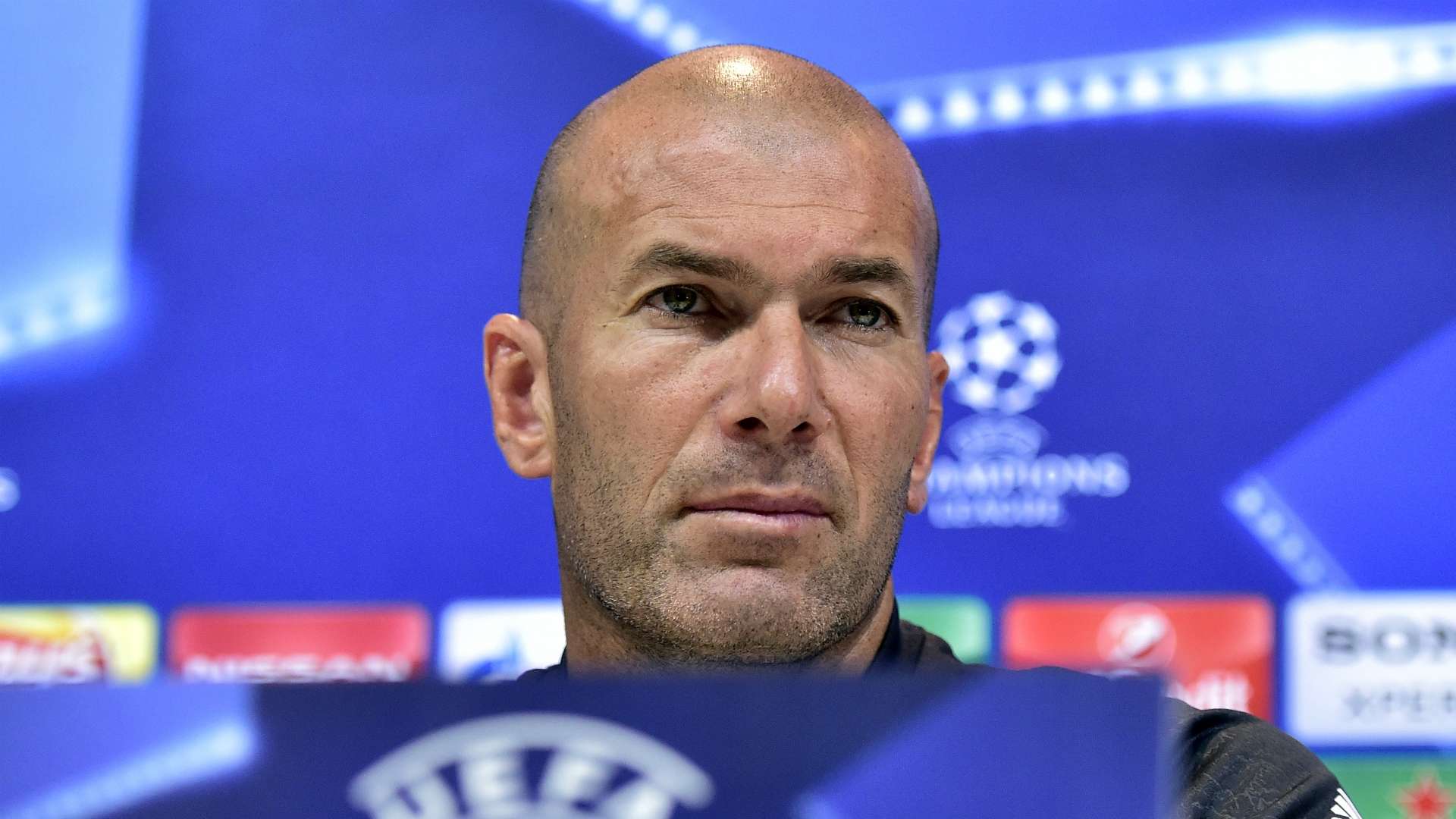 Zinedine Zidane Real Madrid press conference