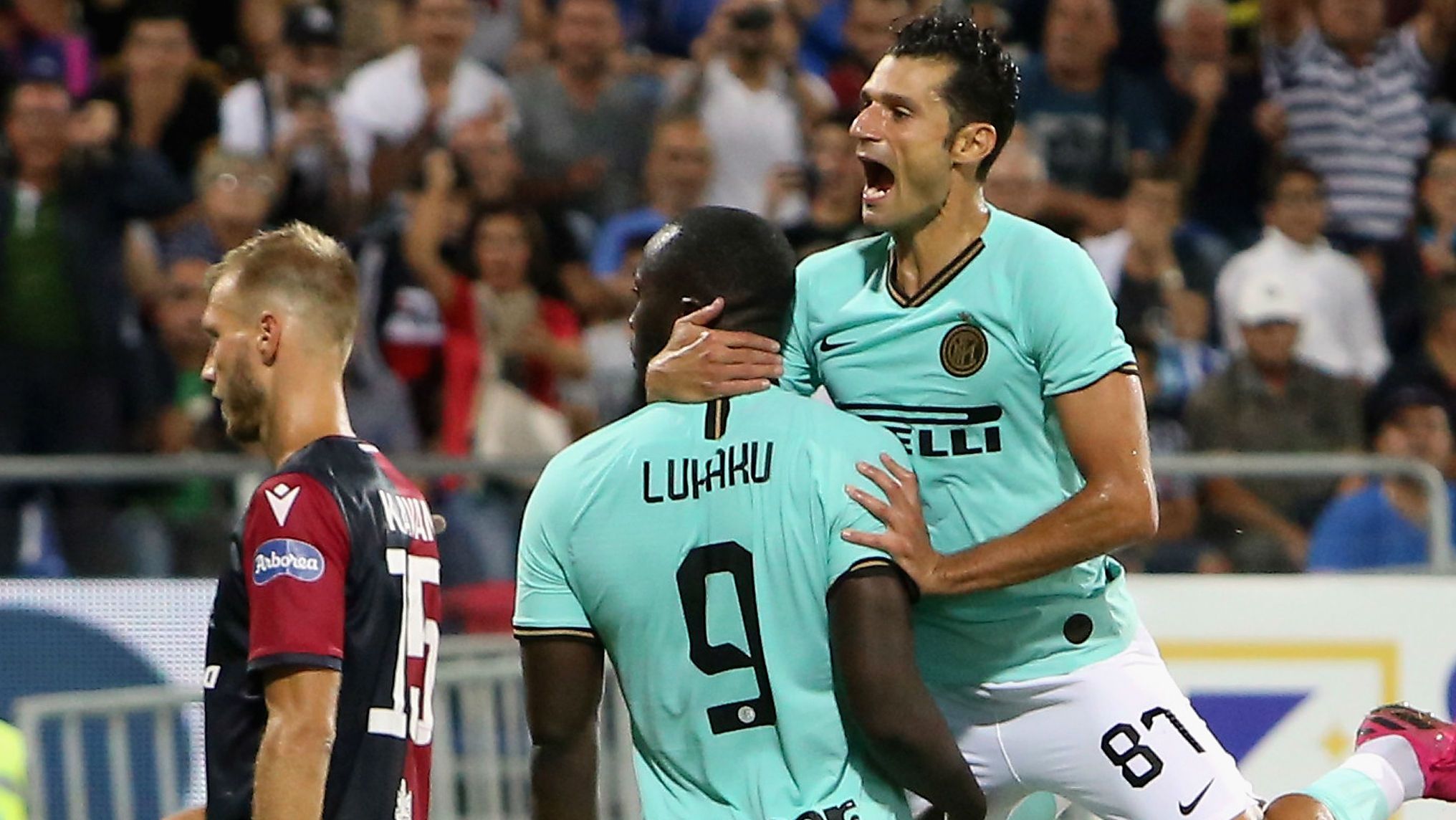 Lukaku Inter Cagliari Serie A 01 09 2019