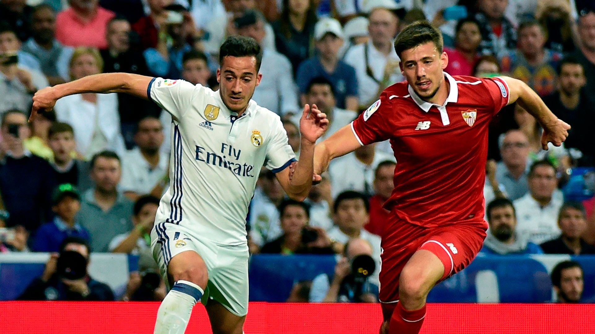 Lucas Vazquez Lenglet Real Madrid Sevilla LaLiga 14052017