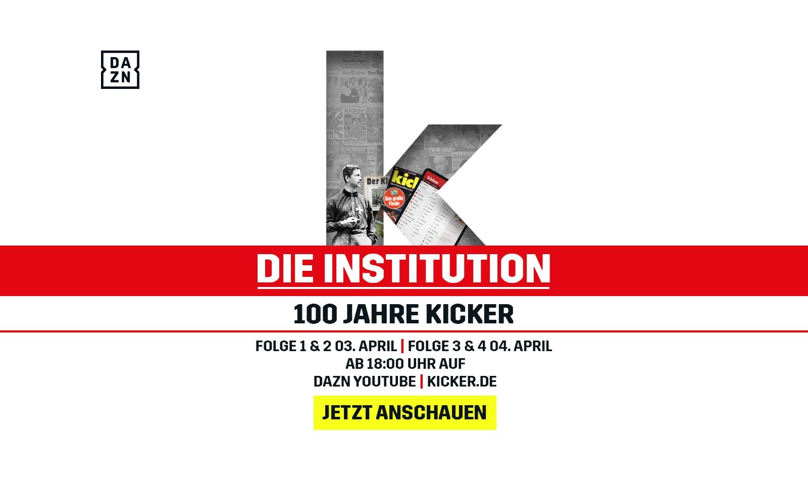 DAZN kicker documentary 2020