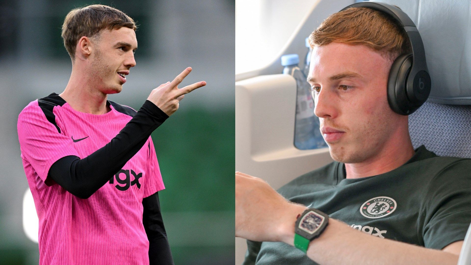 Cole Palmer Richard Mille Watch