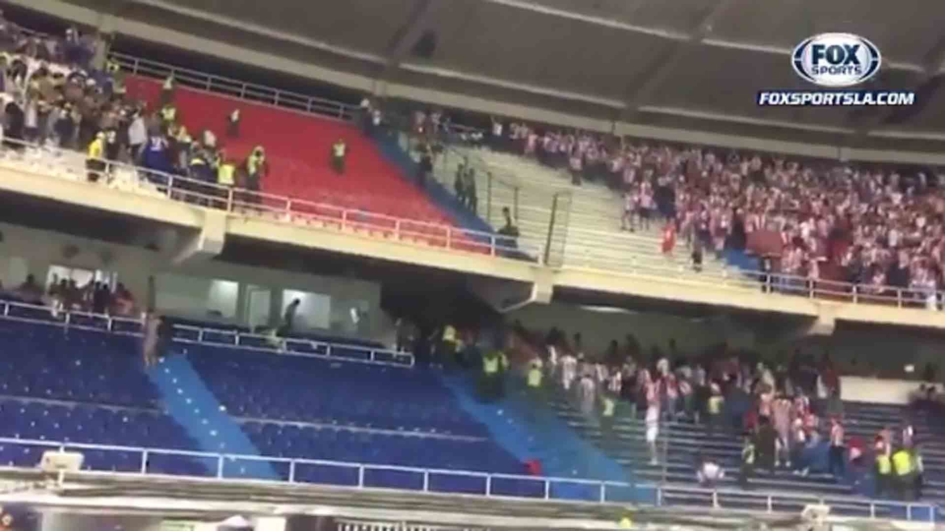 Captura TV Junior Boca Copa Libertadores 020518