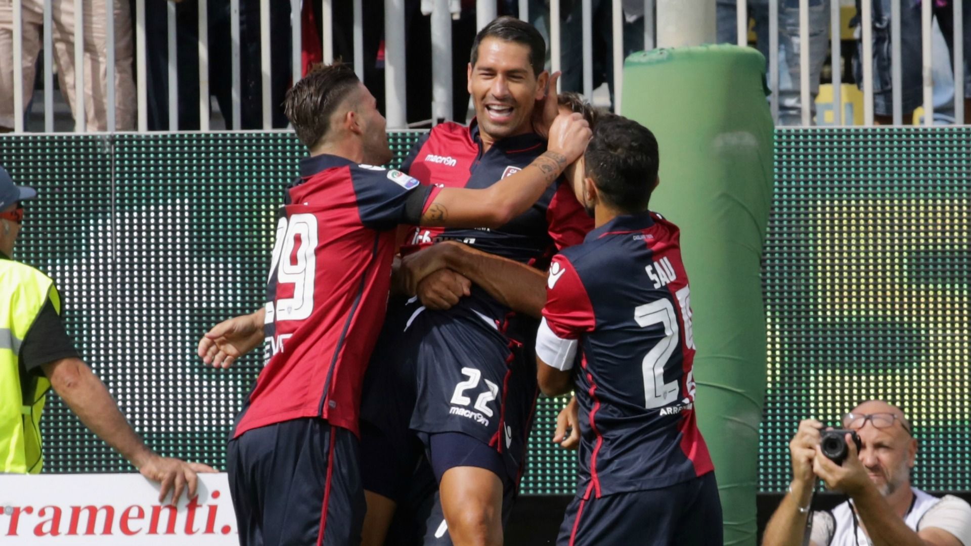 Marco Borriello Cagliari Atalanta Serie A