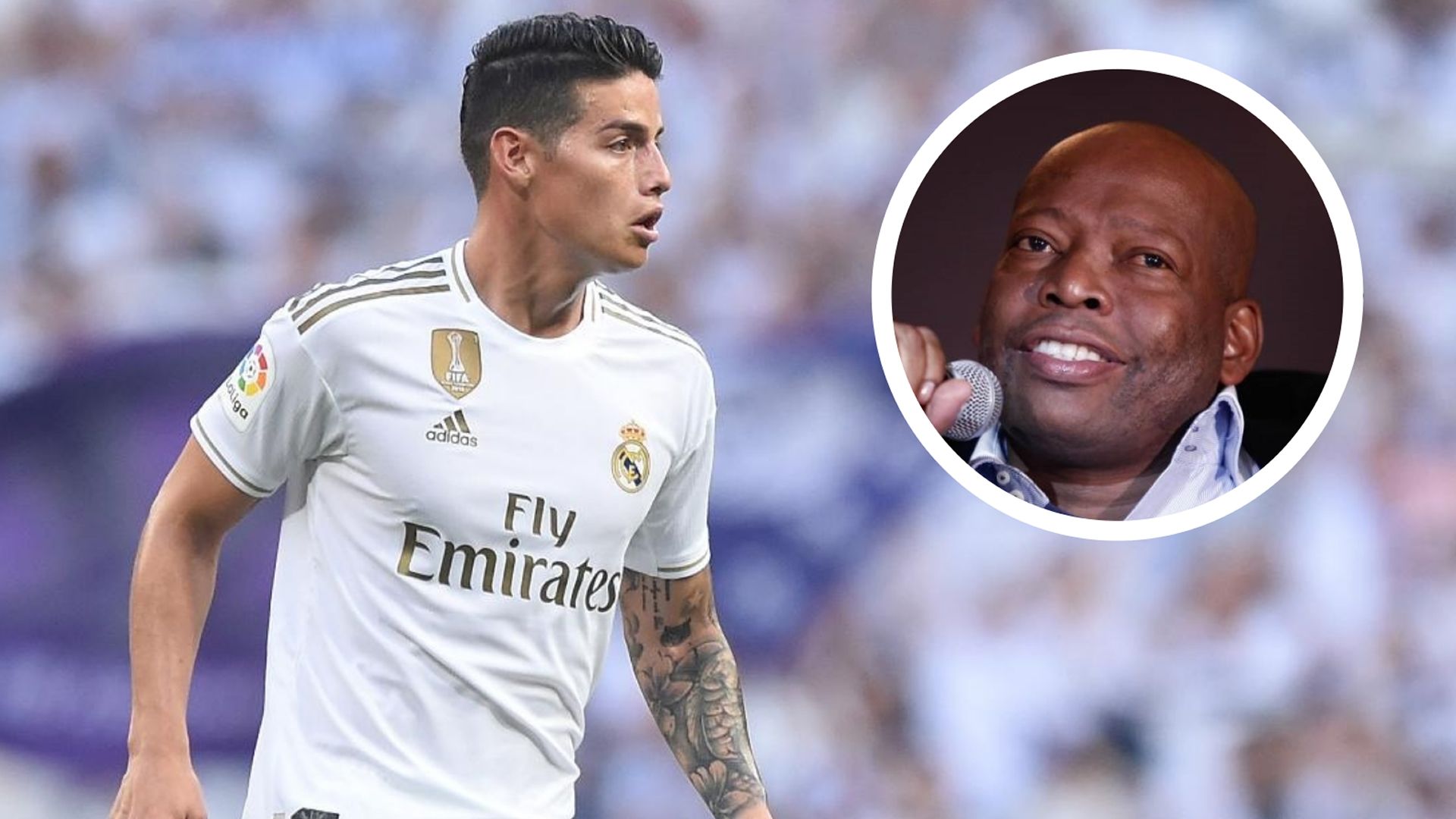 James Rodríguez Faustino Asprilla Real Madrid