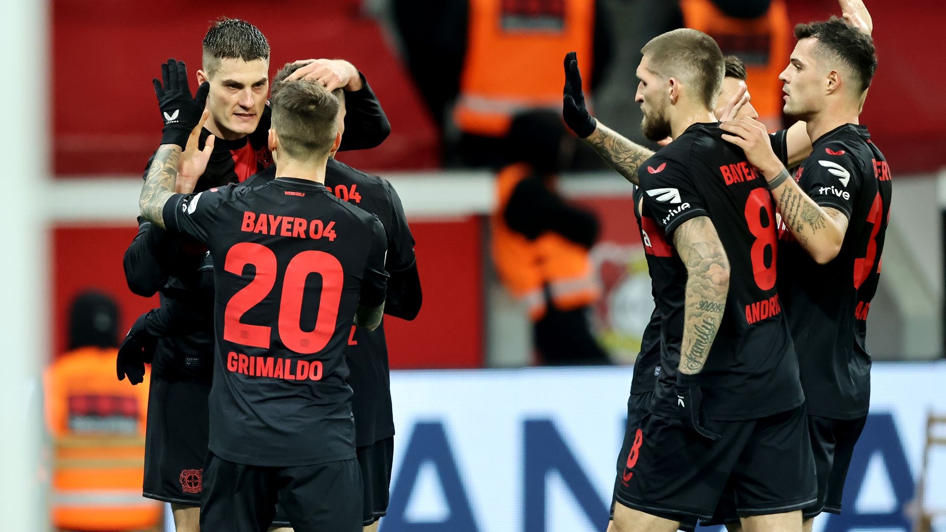 Schick Bayer celebrating