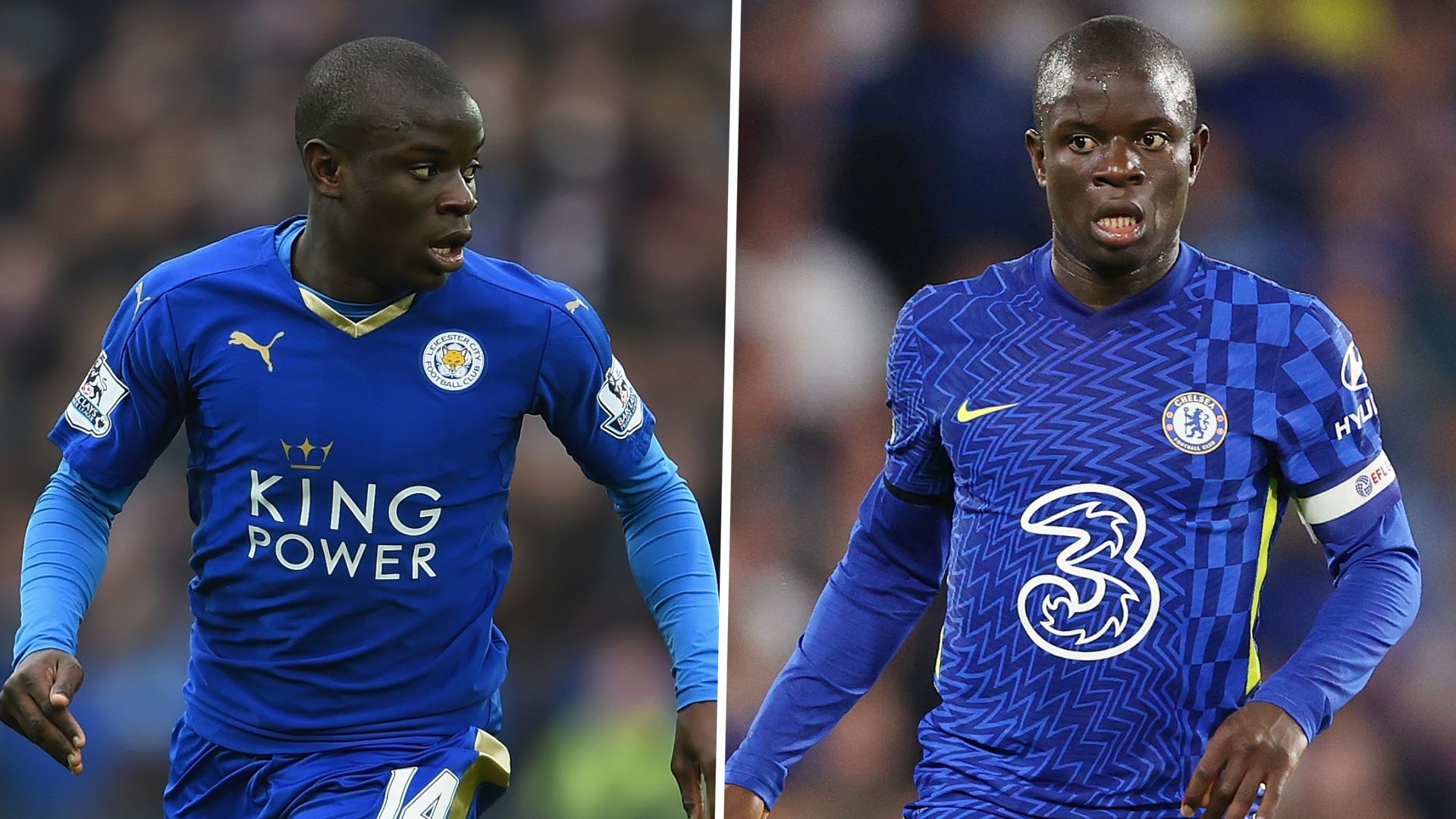 N'Golo Kanté Leicester Chelsea