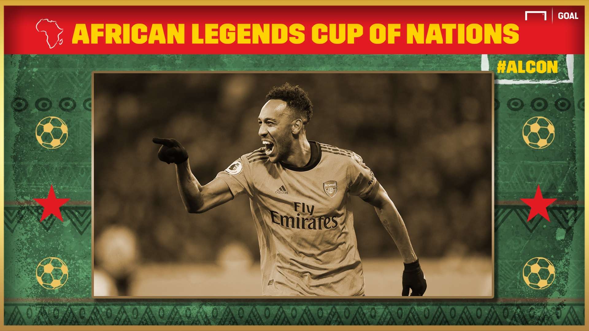 African Legends Cup of Nations: Aubameyang