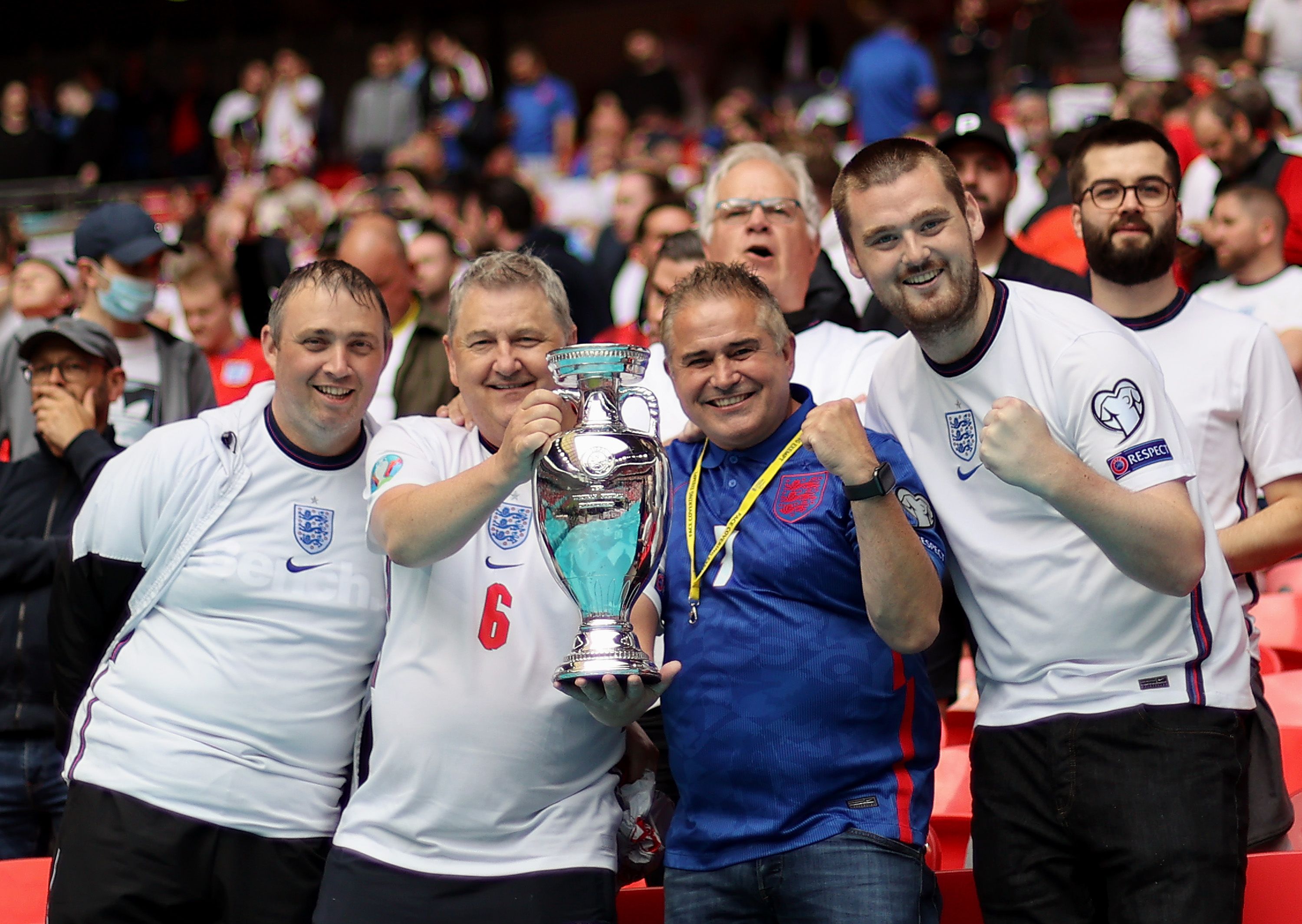 Fans DEUTSCHLAND ENGLAND WEMBLEY
