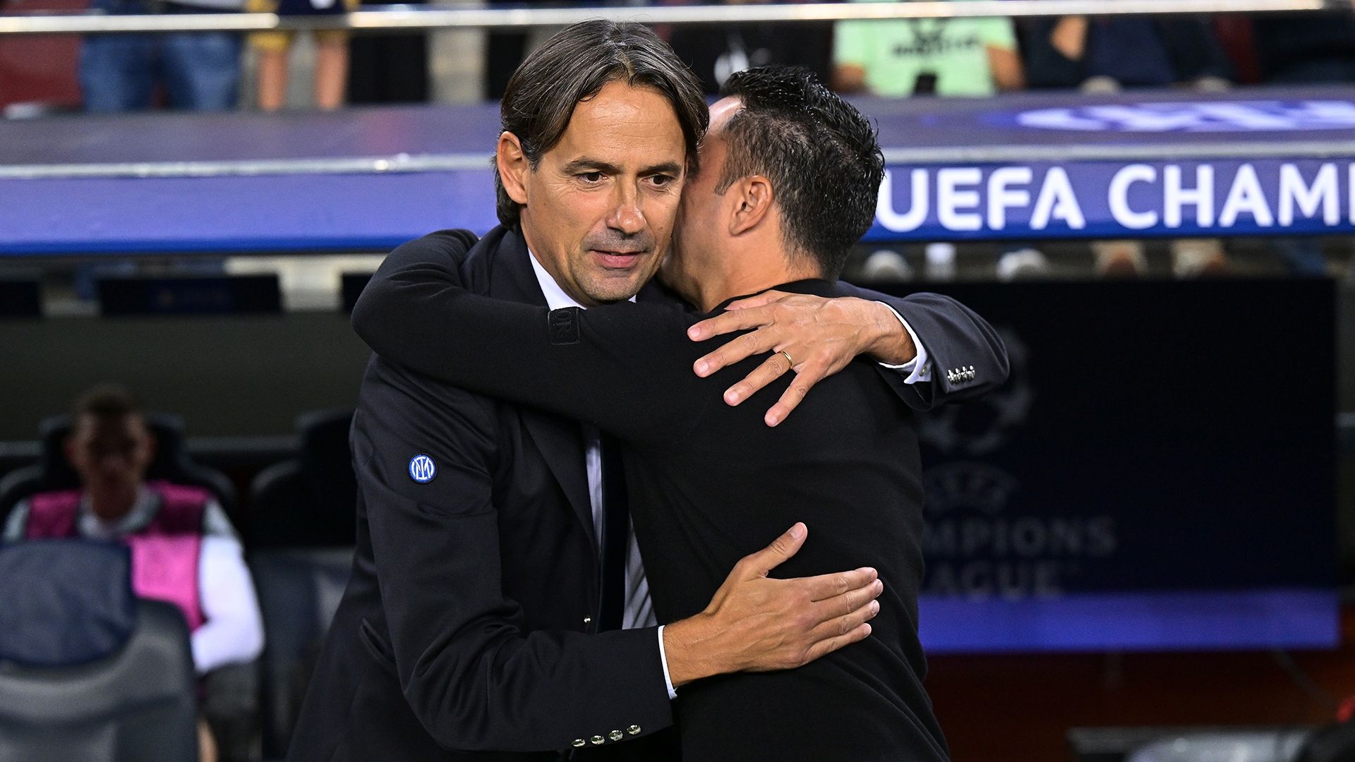 Simone Inzaghi Xavi Inter Barcelona 2022-23