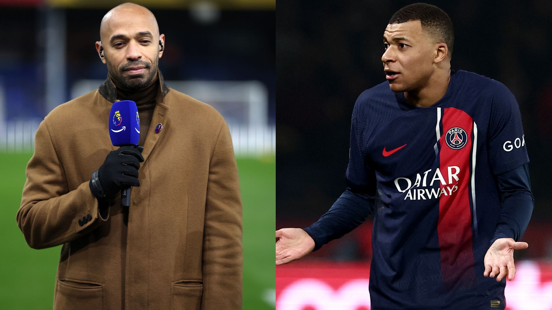 Theirry Henry Kylian Mbappe
