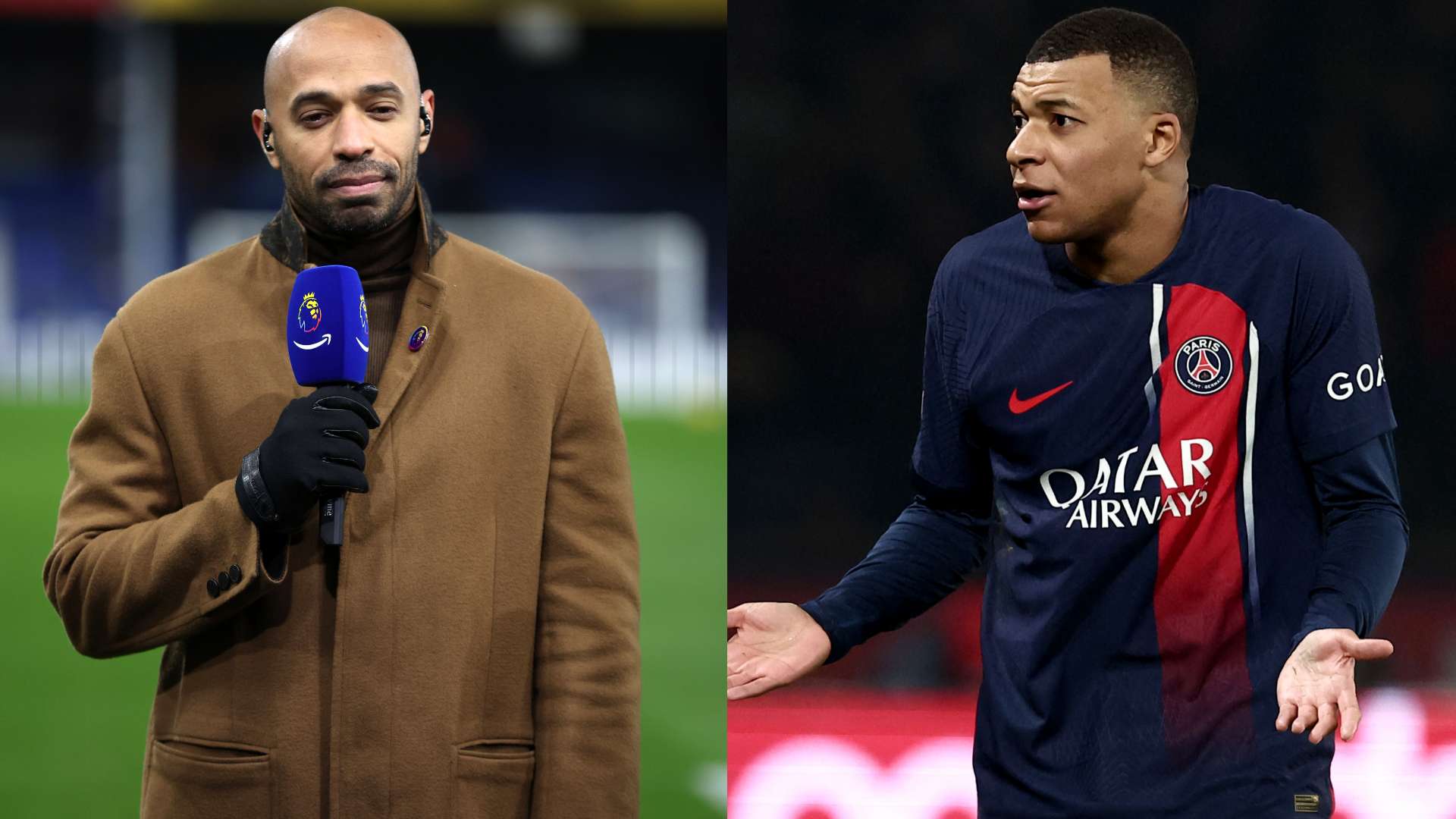Theirry Henry Kylian Mbappe