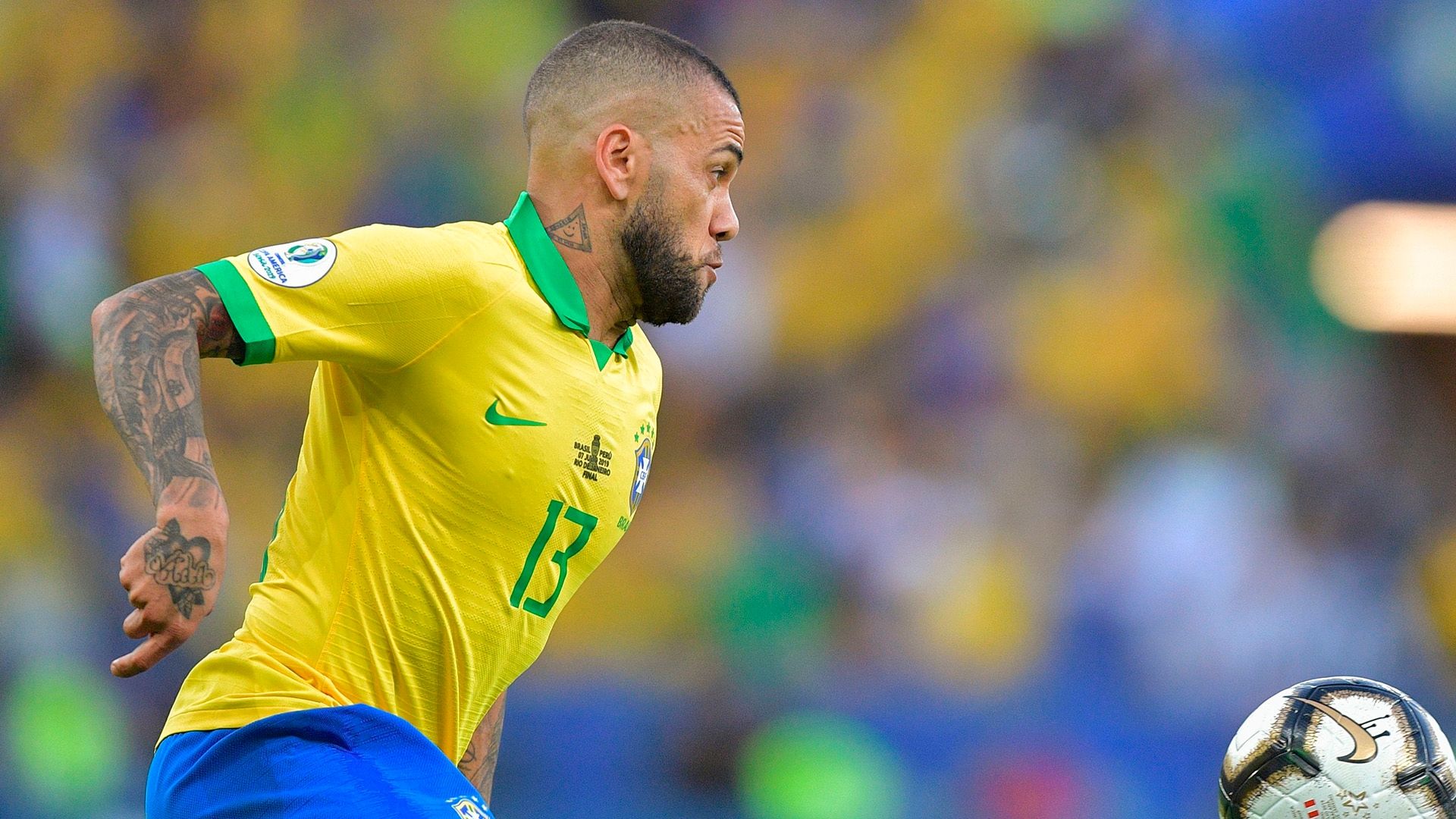 Dani Alves Brasil Peru Copa America final 07072019