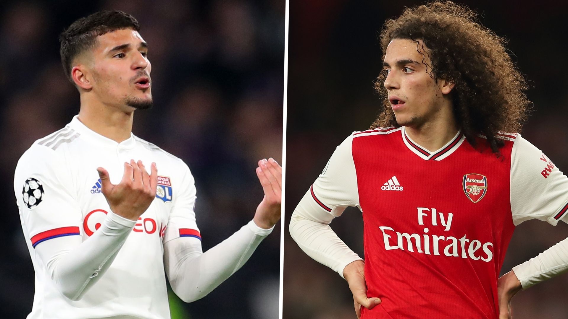Houssem Aouar Matteo Guendouzi