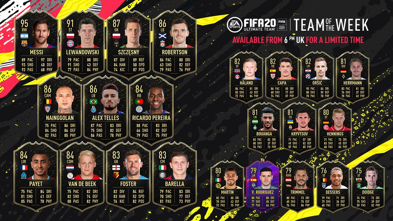 Seleção FUT 20 da 9ª semana