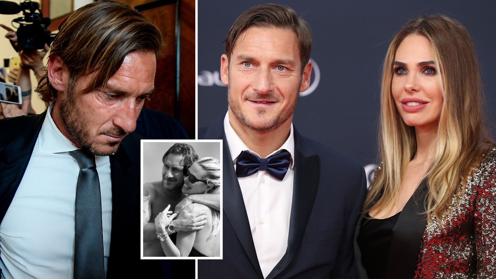 Francesco Totti Ilary Blasi