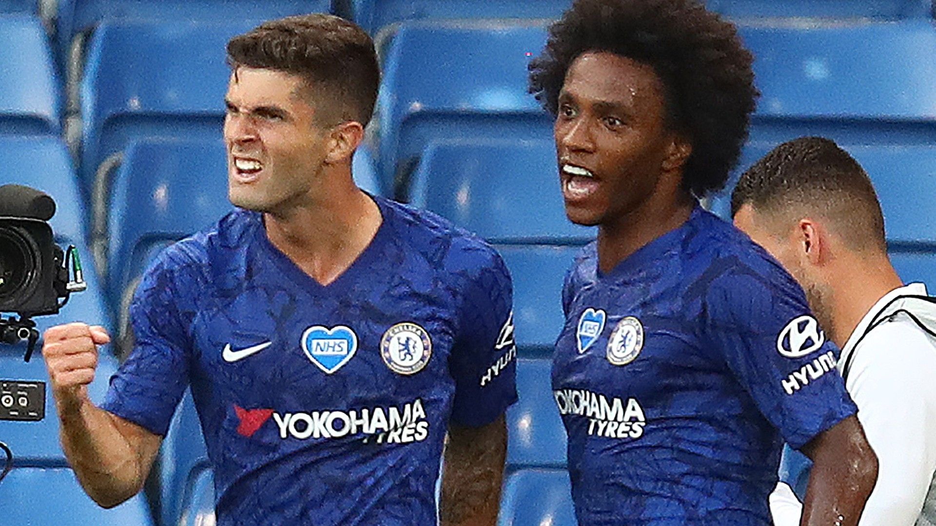 CHelsea pulisic Willian 2020