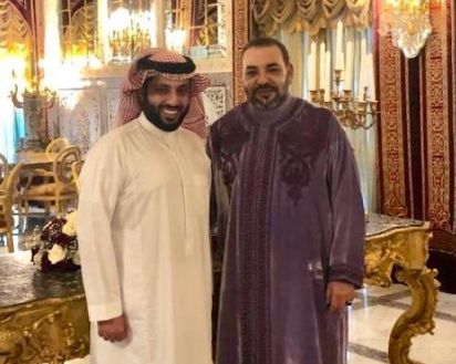 محمد السادس - تركي آل الشيخ