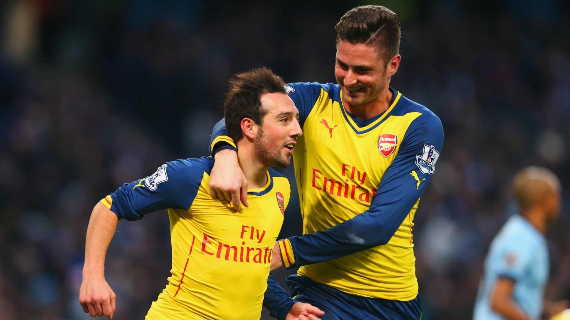 Cazorla Giroud Man City Arsenal 18012015