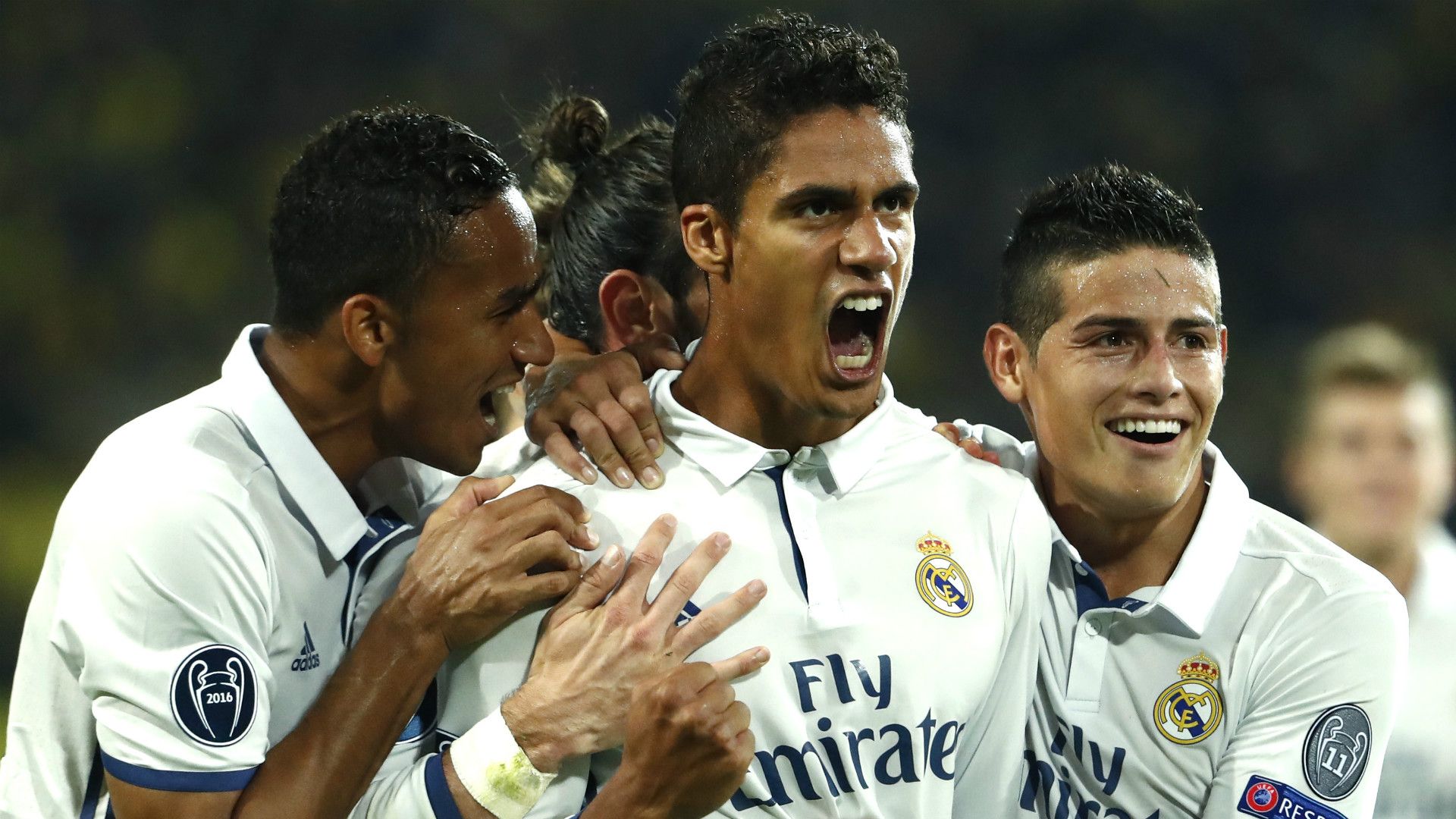 Raphael Varane Borussia Dortmund Real Madrid Champions League 27092016