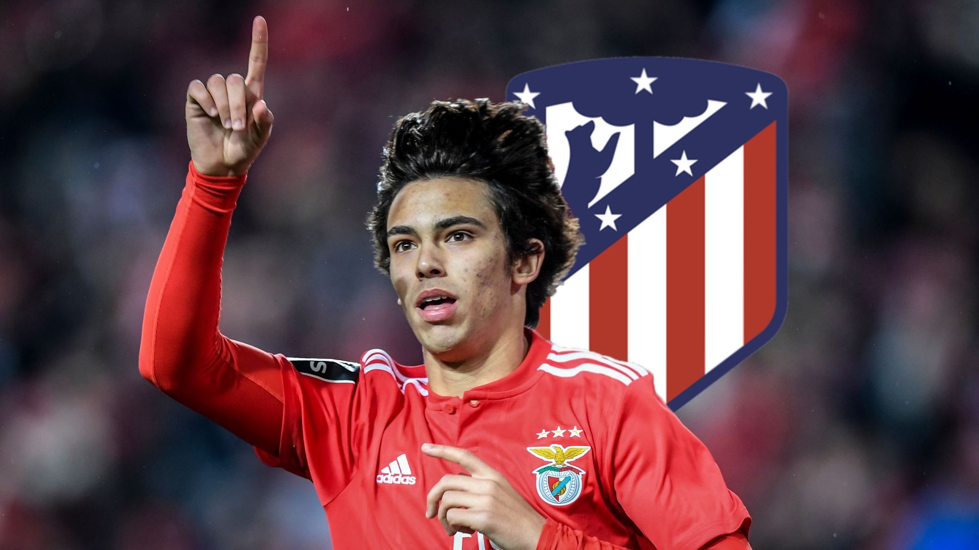 Joao Felix, Atletico Madrid logo