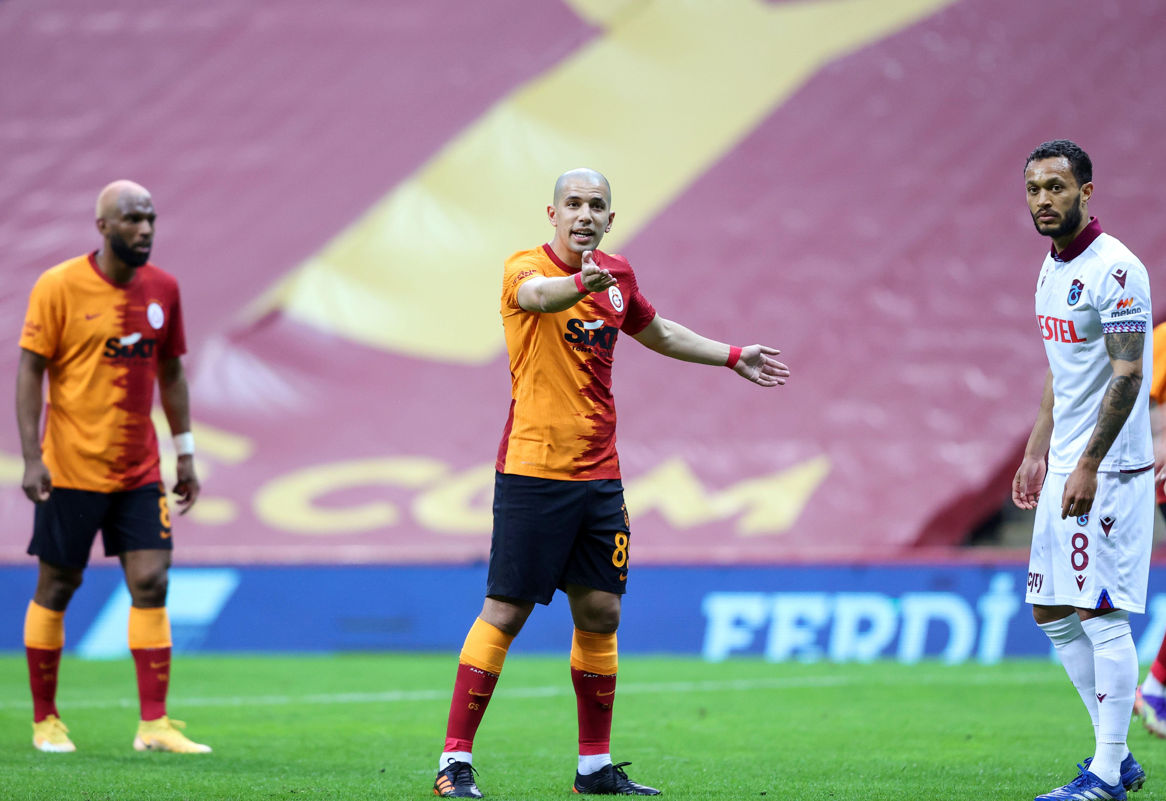 Sofiane Feghouli. Galatasaray vs Trabzonspor 04.21.2021