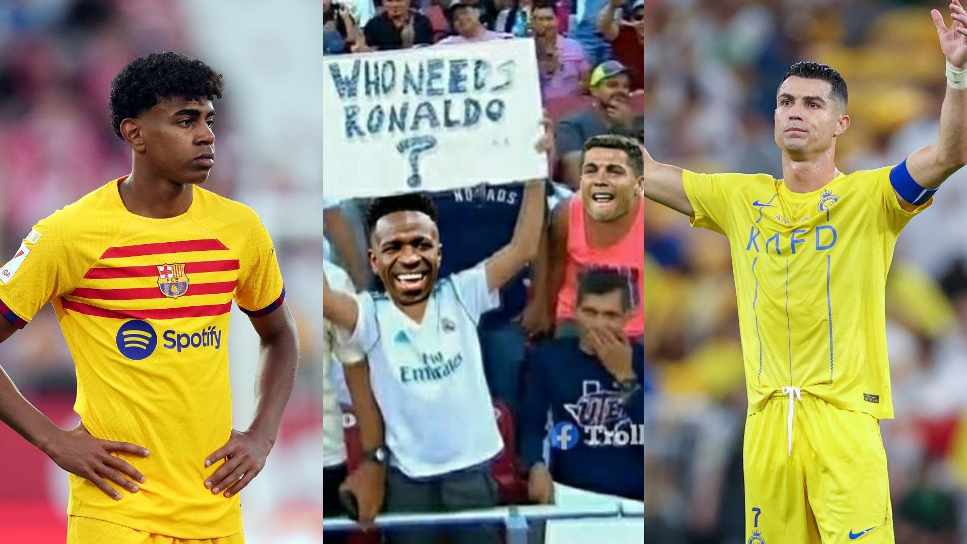 cristiano ronaldo - lamine yamal 