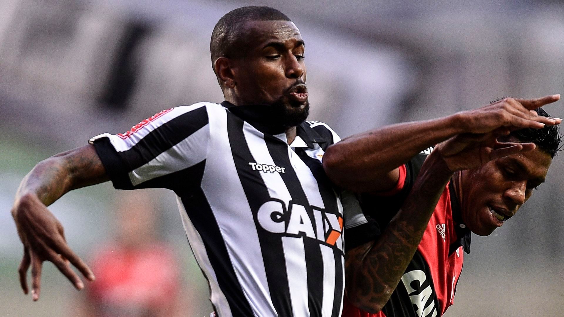 Felipe Santana Orlando Berrio Atletico-MG Flamengo Brasileirao Serie A