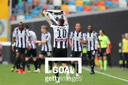 de paul udinese vs empoli
